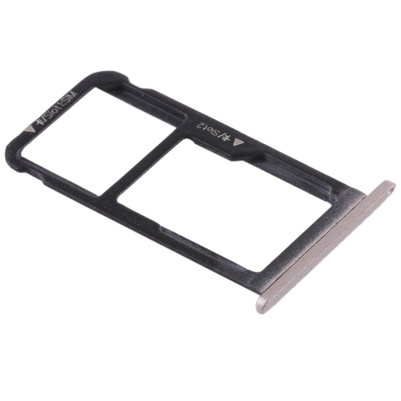 SIM Card Tray + SIM Card Tray / Micro SD Card Tray for Huawei Enjoy 6s (Gold)