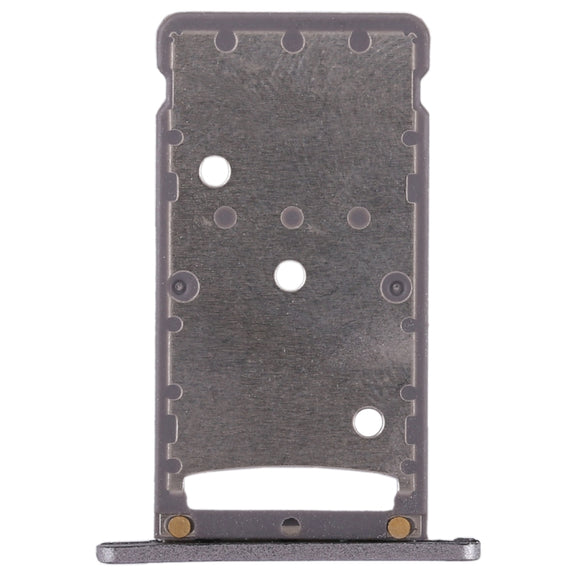 2 SIM Card Tray / Micro SD Card Tray for Huawei Enjoy 6 / AL00(Grey)