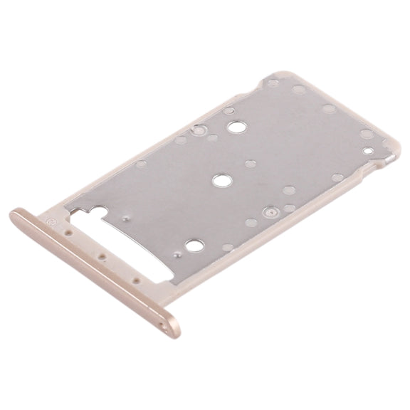 2 SIM Card Tray / Micro SD Card Tray for Huawei Enjoy 6 / AL10(Gold)