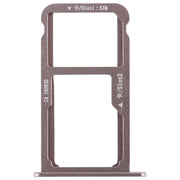 SIM Card Tray + SIM Card Tray / Micro SD Card for Huawei G9 Plus (Mocha Gold)