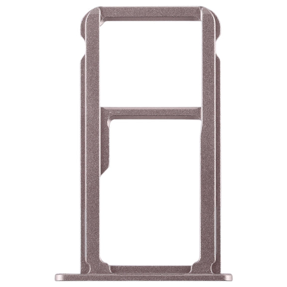 SIM Card Tray + SIM Card Tray / Micro SD Card for Huawei G9 Plus (Mocha Gold)