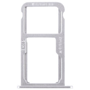 SIM Card Tray + SIM Card Tray / Micro SD Card for Huawei G9 Plus (Silver)