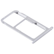 SIM Card Tray + SIM Card Tray / Micro SD Card for Huawei G9 Plus (Silver)