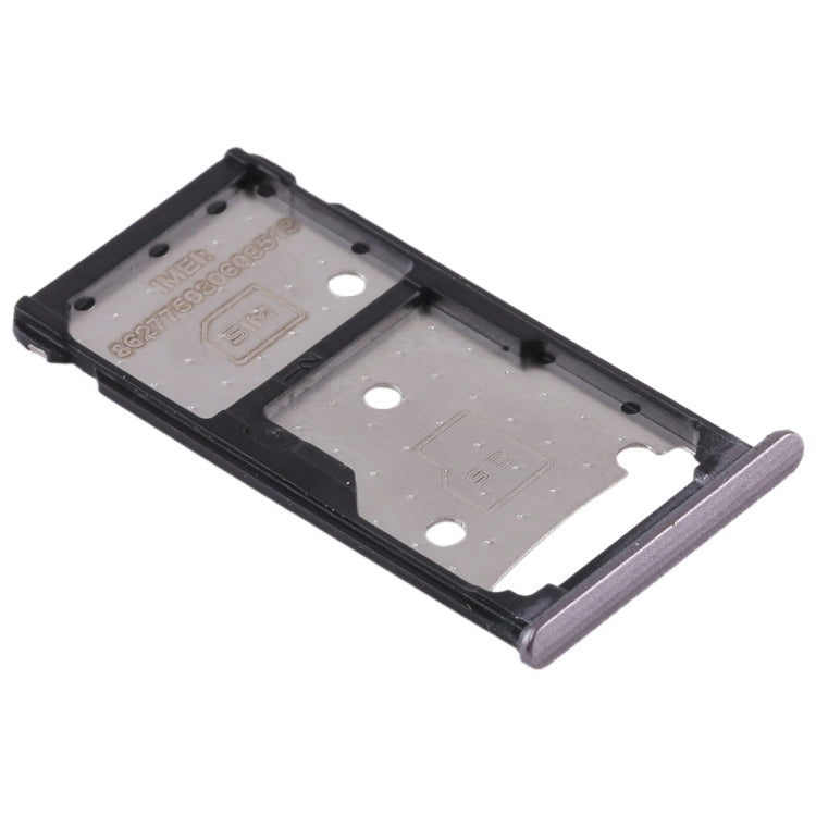 SIM Card Tray + SIM Card Tray / Micro SD Card Tray for Huawei Honor 5c (Grey)