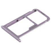 SIM Card Tray + SIM Card Tray / Micro SD Card for Huawei P9 Plus(Grey)