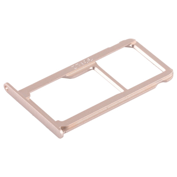 SIM Card Tray + SIM Card Tray / Micro SD Card for Huawei P9 Plus(Gold)