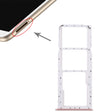 2 SIM Card Tray + Micro SD Card Tray for Huawei Enjoy 8 Plus(Pink) - Card Socket by PMc TechLife | Online Shopping South Africa | PMc TechLife | Buy Now Pay Later Mobicred