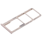 2 SIM Card Tray + Micro SD Card Tray for Huawei Enjoy 8 Plus(Gold)