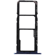 SIM Card Tray + SIM Card Tray + Micro SD Card for Huawei Honor 7A (Blue)
