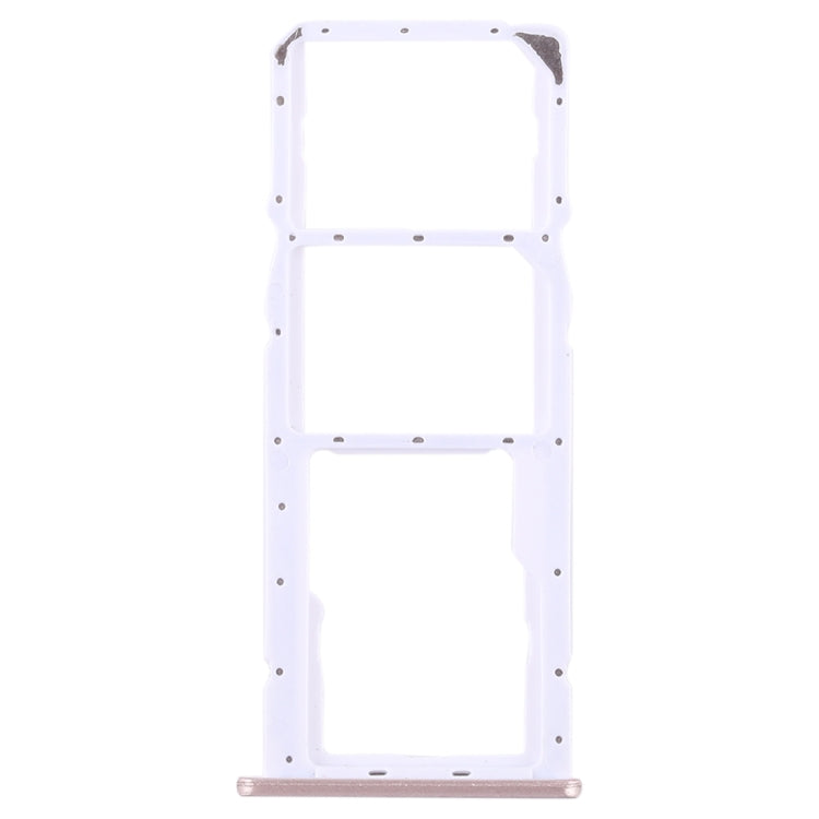 2 SIM Card Tray + Micro SD Card Tray for Huawei Honor Play 7C(Gold)
