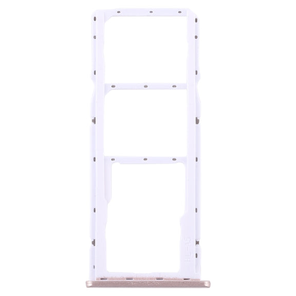 2 SIM Card Tray + Micro SD Card Tray for Huawei Honor Play 7C(Gold)