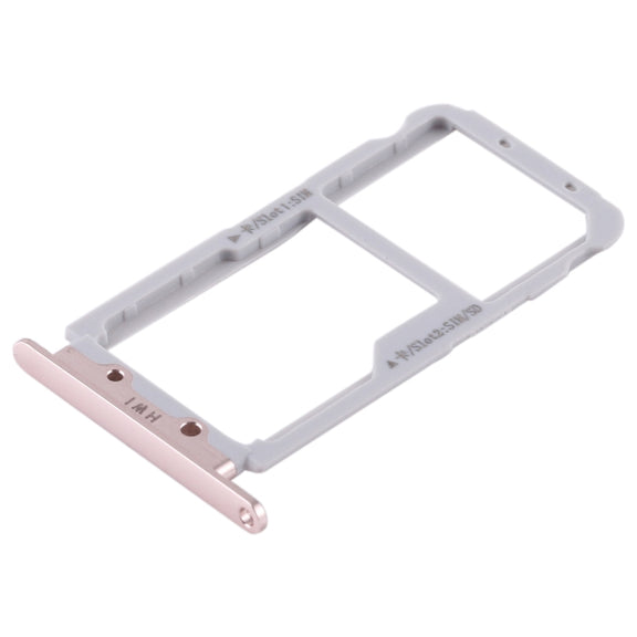 2 SIM Card Tray / Micro SD Card Tray for Huawei Nova 2s(Gold)