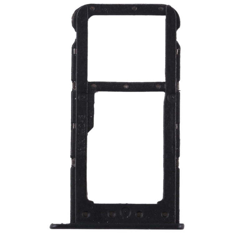 SIM Card Tray + SIM Card Tray / Micro SD Card for Huawei Honor 9 Lite(Black)