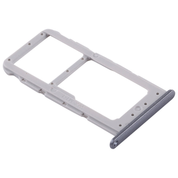 SIM Card Tray + SIM Card Tray / Micro SD Card for Huawei Honor 9 Lite(Grey)