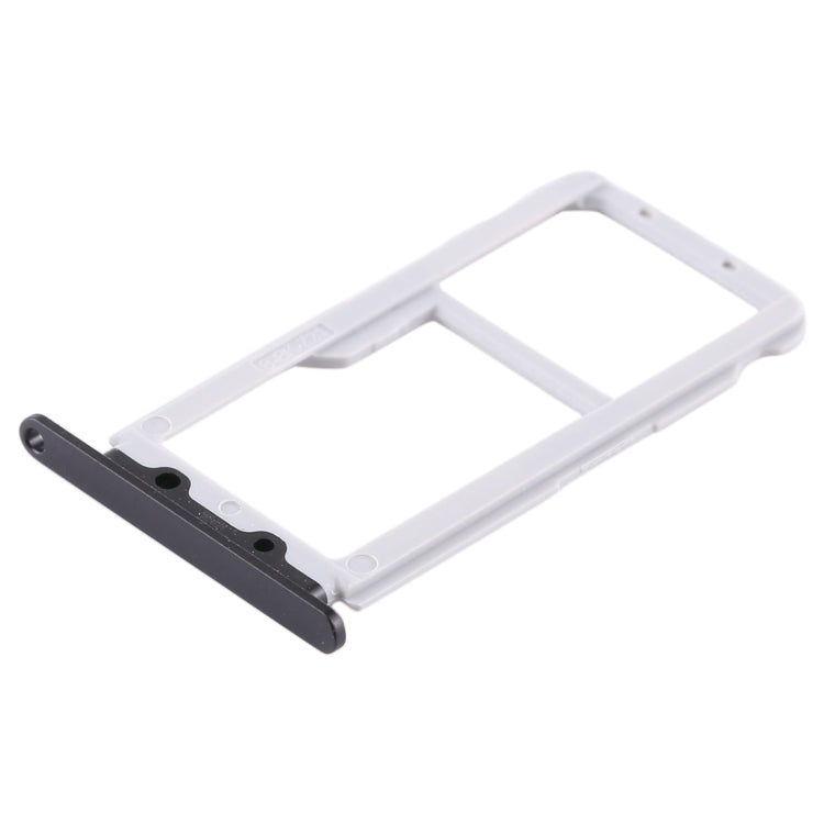 SIM Card Tray + SIM Card Tray / Micro SD Card for Huawei Honor View 10 / V10(Black)