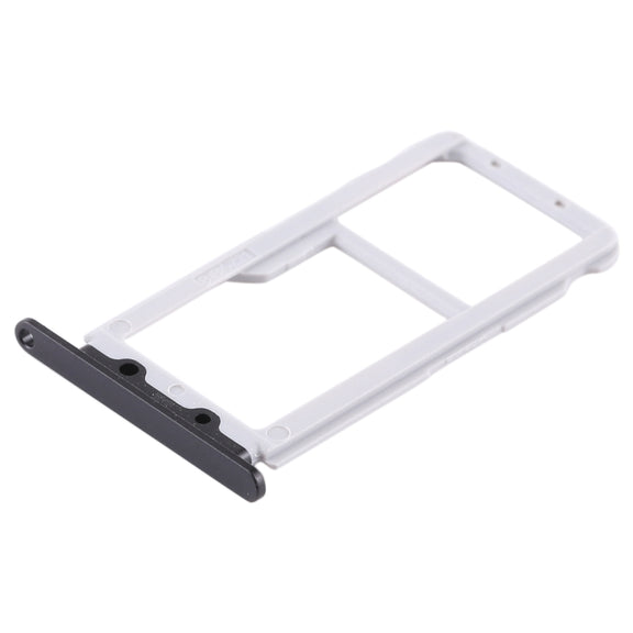 SIM Card Tray + SIM Card Tray / Micro SD Card for Huawei Honor View 10 / V10(Black)