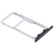 SIM Card Tray + SIM Card Tray / Micro SD Card for Huawei Honor View 10 / V10(Black)
