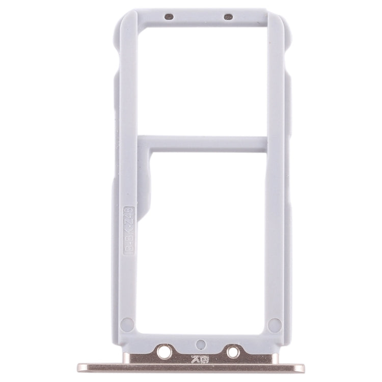 SIM Card Tray + SIM Card Tray / Micro SD Card for Huawei Honor View 10 / V10(Gold)