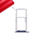 SIM Card Tray + SIM Card Tray / Micro SD Card for Huawei Honor View 10 / V10(Blue) - Card Socket by PMc TechLife | Online Shopping South Africa | PMc TechLife | Buy Now Pay Later Mobicred