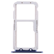 SIM Card Tray + SIM Card Tray / Micro SD Card for Huawei Honor View 10 / V10(Blue)