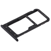 SIM Card Tray + SIM Card Tray / Micro SD Card for Huawei Enjoy 7 (Black)