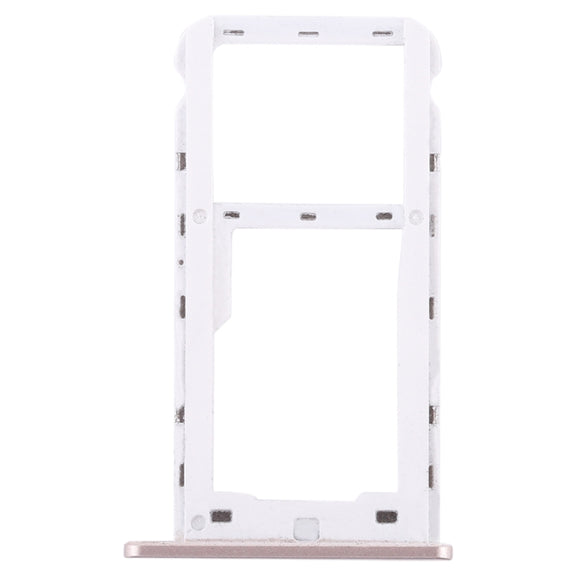 SIM Card Tray + SIM Card Tray / Micro SD Card for Huawei Enjoy 7 (Gold)