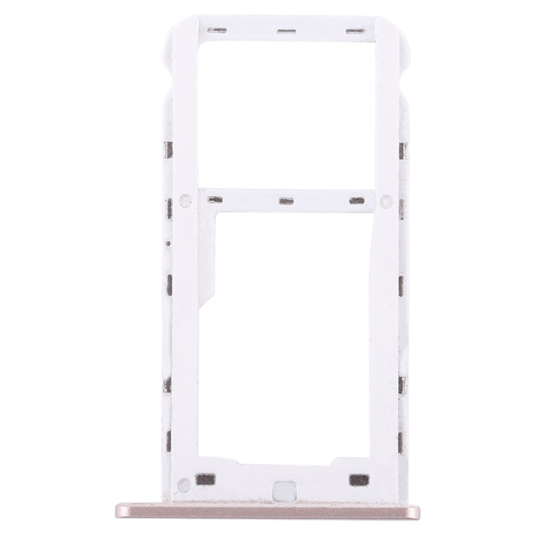 SIM Card Tray + SIM Card Tray / Micro SD Card for Huawei Enjoy 7 (Gold)