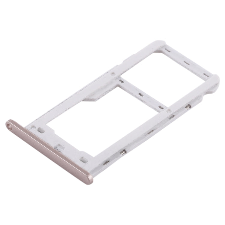 SIM Card Tray + SIM Card Tray / Micro SD Card for Huawei Enjoy 7 (Gold)