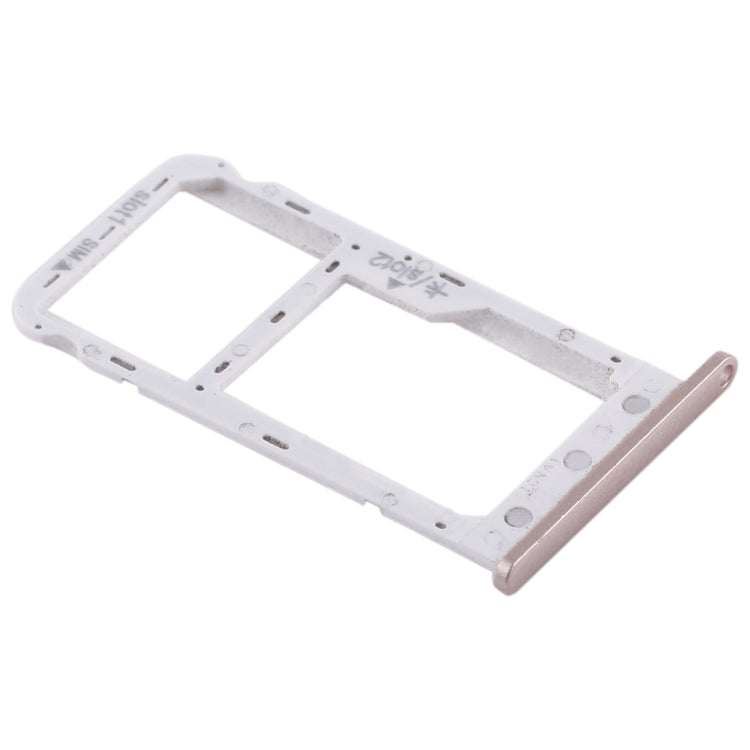 SIM Card Tray + SIM Card Tray / Micro SD Card for Huawei Enjoy 7 (Gold)