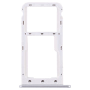 SIM Card Tray + SIM Card Tray / Micro SD Card for Huawei Enjoy 7 (Silver)