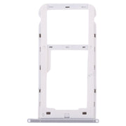 SIM Card Tray + SIM Card Tray / Micro SD Card for Huawei Enjoy 7 (Silver)