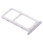 SIM Card Tray + SIM Card Tray / Micro SD Card for Huawei Enjoy 7 (Silver)