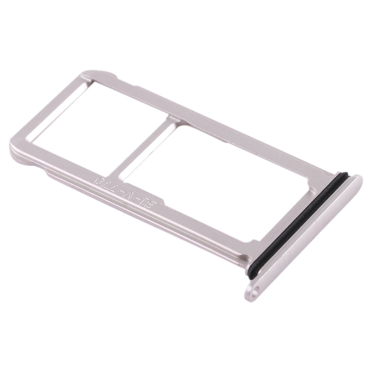 SIM Card Tray + SIM Card Tray / Micro SD Card for Huawei Mate 10 (Silver)
