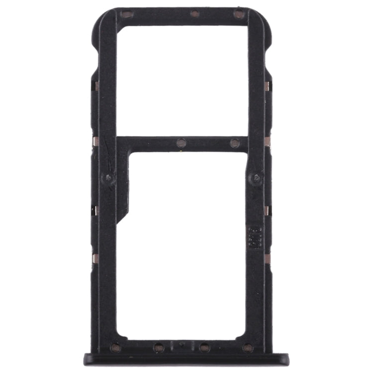 SIM Card Tray + SIM Card Tray / Micro SD Card for Huawei Maimang 6(Black)