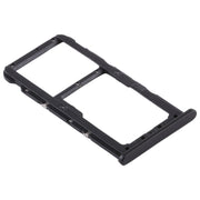 SIM Card Tray + SIM Card Tray / Micro SD Card for Huawei Maimang 6(Black)