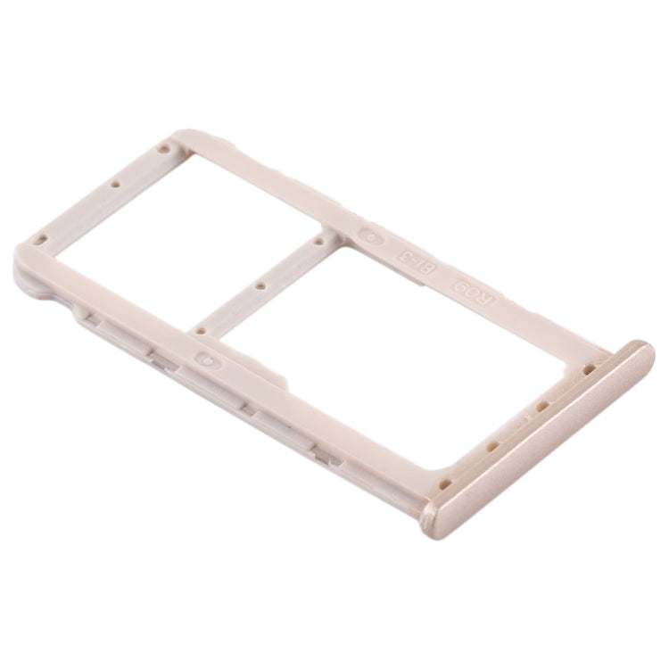 SIM Card Tray + SIM Card Tray / Micro SD Card for Huawei Maimang 6(Gold)
