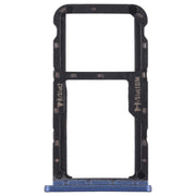 SIM Card Tray + SIM Card Tray / Micro SD Card for Huawei Maimang 6(Blue)
