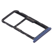 SIM Card Tray + SIM Card Tray / Micro SD Card for Huawei Maimang 6(Blue)