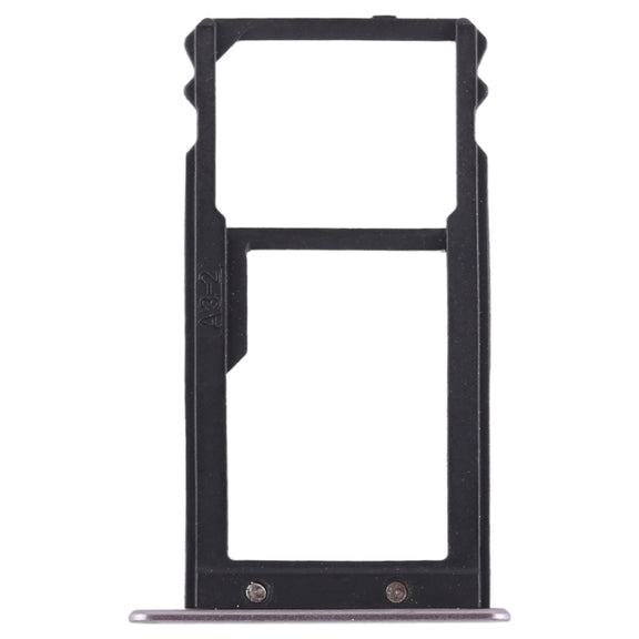SIM Card Tray + SIM Card Tray / Micro SD Card for Huawei G8 (Grey)