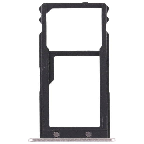 SIM Card Tray + SIM Card Tray / Micro SD Card for Huawei G8 (Silver)