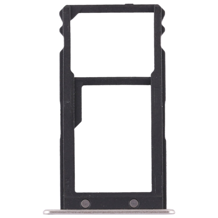 SIM Card Tray + SIM Card Tray / Micro SD Card for Huawei G8 (Silver)