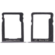 SIM Card Tray + SIM Card Tray / Micro SD Card for Huawei Enjoy 5s (Grey)