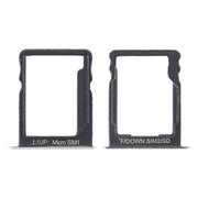 SIM Card Tray + SIM Card Tray / Micro SD Card for Huawei Enjoy 5s (Silver)