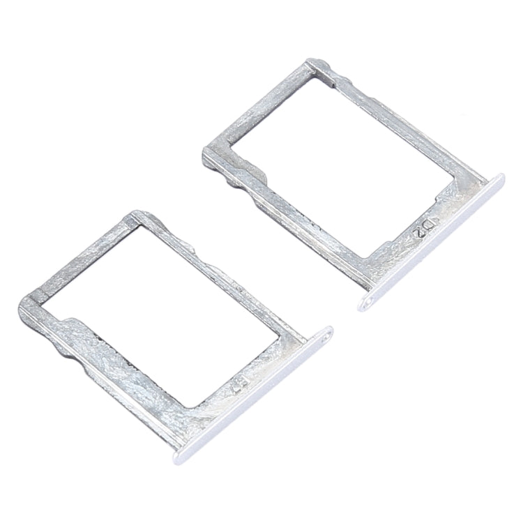 SIM Card Tray + SIM Card Tray / Micro SD Card for Huawei Enjoy 5s (Silver)