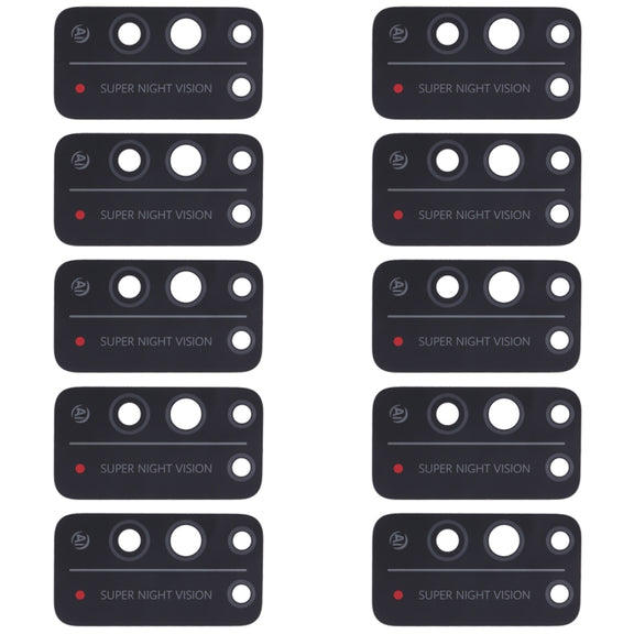 For Huawei Honor X10 5G 10pcs Back Camera Lens