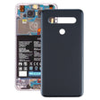 Battery Back Cover for LG Q51 / LM-Q510N(Black) - For LG by PMc TechLife | Online Shopping South Africa | PMc TechLife | Buy Now Pay Later Mobicred