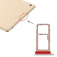 SIM Card Tray + Micro SD Card Tray for Huawei Honor Waterplay (Gold) - Card Socket by PMC TechLife | Online Shopping South Africa | PMC TechLife | Buy Now Pay Later Mobicred