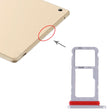 SIM Card Tray + Micro SD Card Tray for Huawei Honor Waterplay (Silver) - Card Socket by PMC TechLife | Online Shopping South Africa | PMC TechLife | Buy Now Pay Later Mobicred