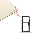 SIM Card Tray + Micro SD Card Tray for Huawei Honor Play Pad 2(9.6 inch)(Gold) - Card Socket by PMC TechLife | Online Shopping South Africa | PMC TechLife | Buy Now Pay Later Mobicred