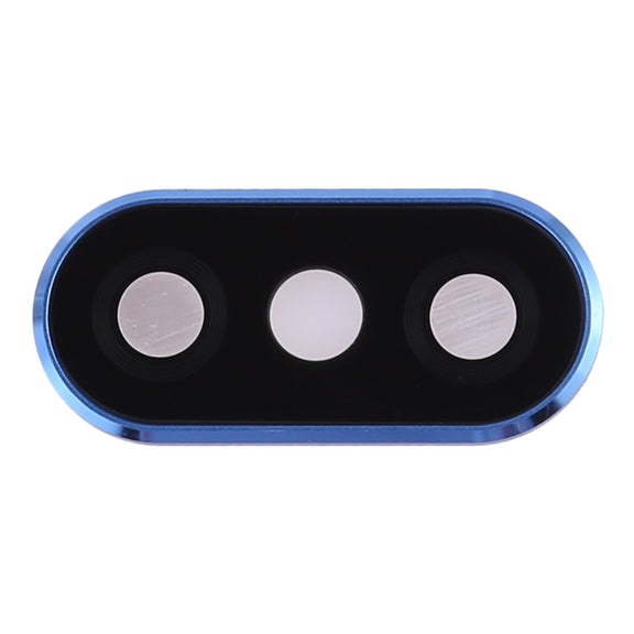 10 PCS Camera Lens Cover for Xiaomi Redmi Note 6 Pro(Blue)